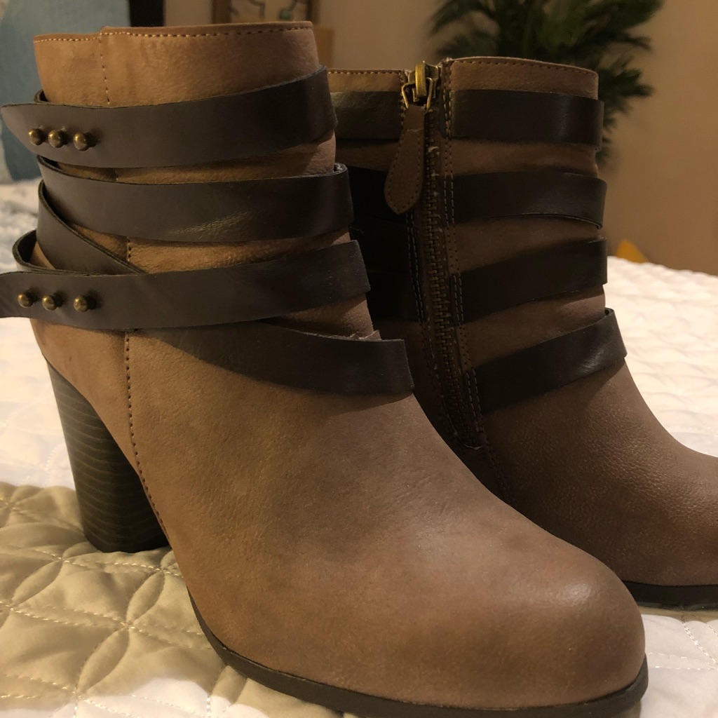 Madden Girl Brown/Tan Booties